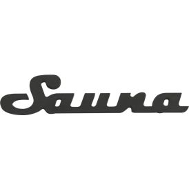 Saunakyltti Pinetta Musta