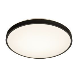 Plafondi Aneta Anillo musta Ø 40 cm