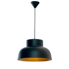 Riippuvalaisin Aneta Bessie musta/kulta Ø 39 cm