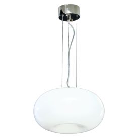 Riippuvalaisin Aneta Manet kromi/valkoinen Ø 37 cm