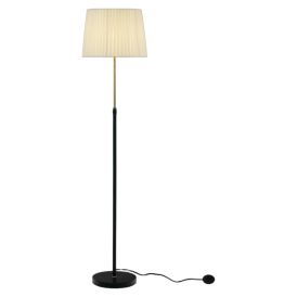 Lattiavalaisin Aneta Ezai musta/matta messinki Ø 36,5 x 155 cm