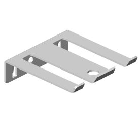 Työkalupidike Element System Tupla Valkoinen 118 x 143 mm