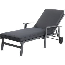 Aurinkotuoli Sunfun Maja XL harmaa