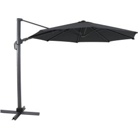 Aurinkovarjo SunFun Bergamo Ø 300 cm tummanharmaa