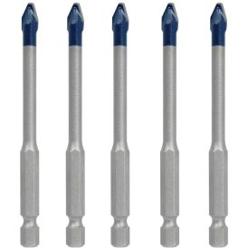 Laattaporanteräsarja Bosch Expert HEX-9 HardCeramic 6 x 90 mm 5 kpl