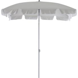Aurinkovarjo SunFun Messina II vaaleanharmaa