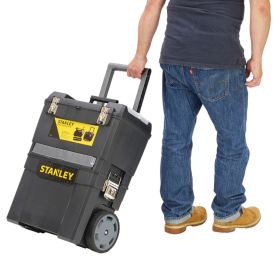 Työkalupakki pyörillä Stanley Mobile Workcenter
