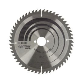 Pyörösahanterä Bosch Optiline Wood 216 x 2,6 mm T54