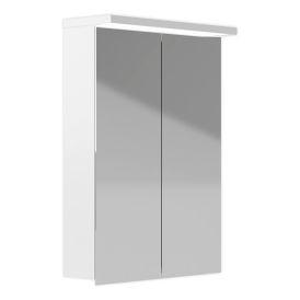 LED-valaisinpeilikaappi Polaria Klara 500 Vasen VVS Valkoinen 70 x 50 x 19 cm