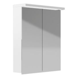 LED-valaisinpeilikaappi Polaria Klara 600 Oikea VVS Valkoinen 70 x 60 x 19 cm