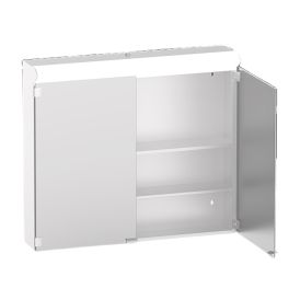 Valaisinpeilikaappi Polaria Lumena oikea valkoinen 80 cm