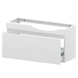 Allaskaappi Polaria Laval oikea valkoinen 90 cm