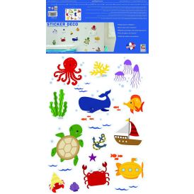 Julistetarra Sea Animals 48 x 68 cm