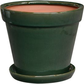 Ulkoruukku Kaisa 17 x 18 cm tummanvihreä