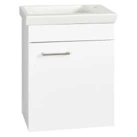 Allaskaappi Tammiholma Viilu valkoinen 45 cm