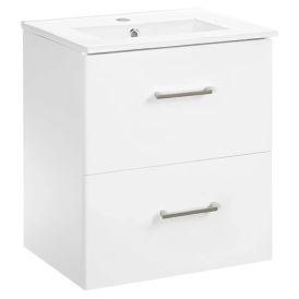 Allaskaappi Tammiholma Viilu valkoinen 50 cm