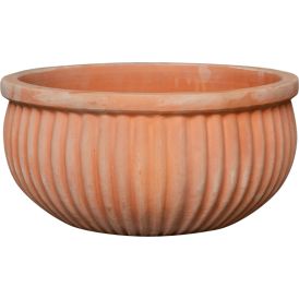 Ulkoruukku Malla 13 x 24 cm terracotta natural