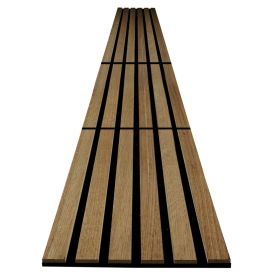 Akustiikkapaneeli Compact Rustikal tammi 10,3 x 305 x 2440 mm