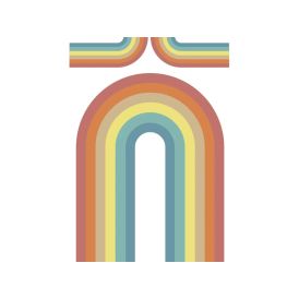 Julistetarra Rainbow 48 x 68 cm