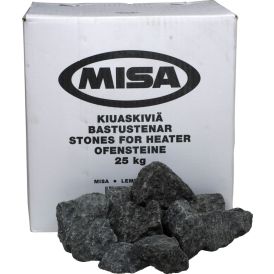 Kiuaskivet Misa Ø 5-10 cm 25 kg
