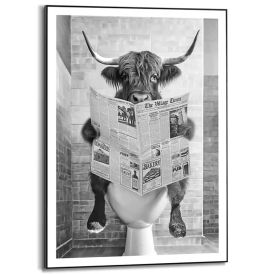 Sisustustaulu Reinders Highlander Toilet 50 x 70 cm