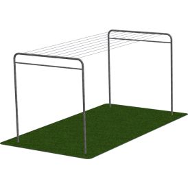 Pyykinkuivausteline Varax 188 Harmaa