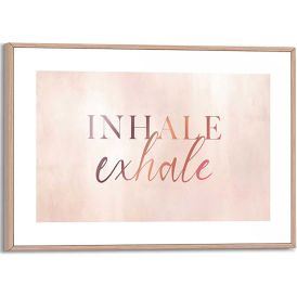 Sisustustaulu Reinders Inhale Exhale 20 x 30 cm