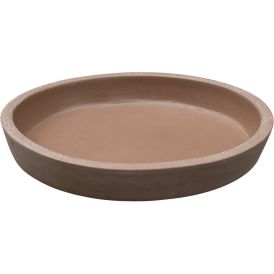 Aluslautanen 45 x 6 cm ruskea terracotta