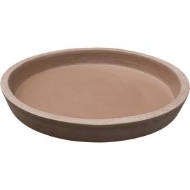 Aluslautanen 35 x 5 cm ruskea terracotta