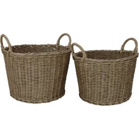 Ulkoruukku kahvoilla nature 47 cm