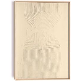 Sisustustaulu Reinders Craft Art Wood Bows sand 50 x 70 cm
