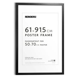 Julistekehys Reinders musta 61 x 91,5 cm