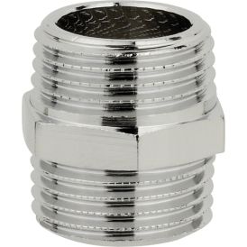 Kaksoisnippa Messinkiä 1/2" Kromattu