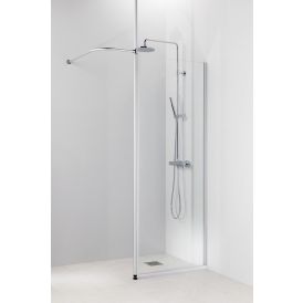 Suihkuverhotanko Vihtan Ocean 1200 x 400 mm Kiiltoanodisoitu