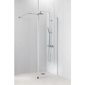 Suihkuverhotanko Vihtan Ocean 1200 x 400 mm Luonnonväri Anodisoitu