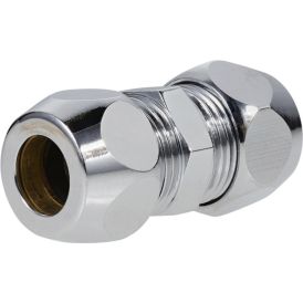 Puserrusliitin Kromattu 10 mm
