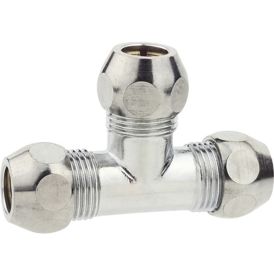 Puserrusliitin T-kappale 3/8" x 3/8" x 3/8", 10 mm