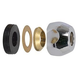 Puserrusliitin Kirchhoff 3/8" x 10 mm