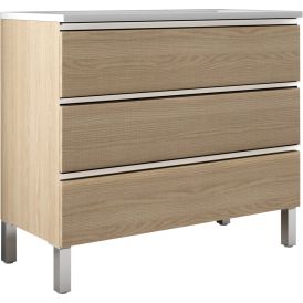 Kylpyhuonekaluste Ordonez Malaga tammi 100 cm