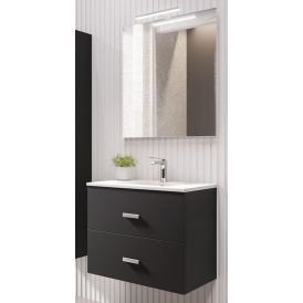 Allaskaappi Ordonez Star 60 cm mattamusta