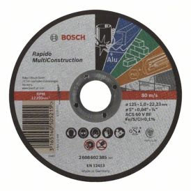 Katkaisulaikka Bosch PRO Multi Material 125 x 1,0 mm
