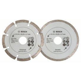 Timanttikatkaisulaikka Bosch Ø 115 x 22,23 x 1,7 mm 2 kpl/pkt