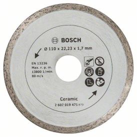 Timanttilaikka Bosch 110 mm Laatta