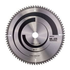 Pyörösahanterä Bosch Multi Material 305 x 3,2 mm T80