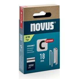 Sinkilä C4/18 mm Novus Galvanoitu 1000 kpl