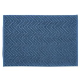 Kylpyhuonematto Diaqua Chevron 50 x 70 cm, useita värivaihtoehtoja Sininen