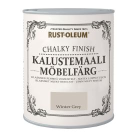 Kalustemaali Rust-Oleum Chalky Finish Winter Grey 125 ml