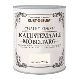 Kalustemaali Rust-Oleum Chalky Finish Antique White 750 ml