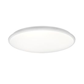 LED-kattovalaisin Reality Leuchten Limbus mattavalkoinen Ø 50 cm