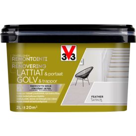 Lattia-/porrasmaali V33 Feather